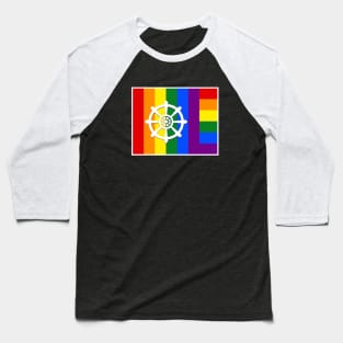 Rainbow Dharma Baseball T-Shirt